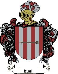 Escudo del apellido Izuel