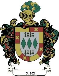 Escudo del apellido Izueta