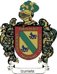 Escudo del apellido Izurrieta