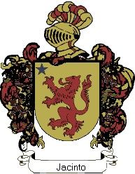 Escudo del apellido Jacinto