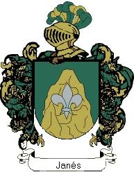 Escudo del apellido Janés