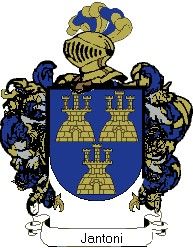 Escudo del apellido Jantoni