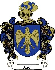 Escudo del apellido Jardí