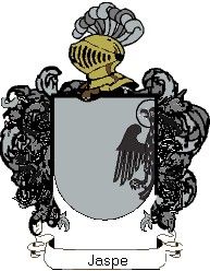 Escudo del apellido Jaspe