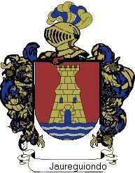 Escudo del apellido Jaureguiondo