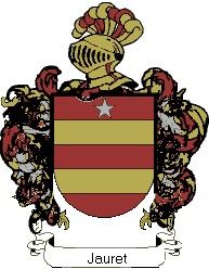 Escudo del apellido Jauret