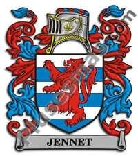 Escudo del apellido Jennet