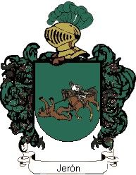 Escudo del apellido Jerón