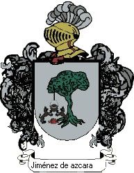 Escudo del apellido Jiménez de azcarate