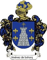 Escudo del apellido Jiménez de bohorques