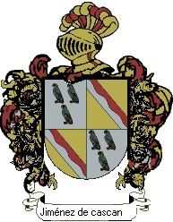 Escudo del apellido Jiménez de cascante