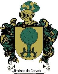 Escudo del apellido Jiménez de cenarbe