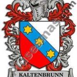 Escudo del apellido Kaltenbrunn