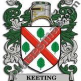 Escudo del apellido Keeting