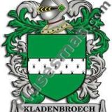 Escudo del apellido Kladenbroech