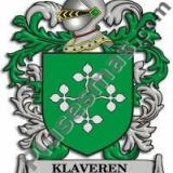 Escudo del apellido Klaveren
