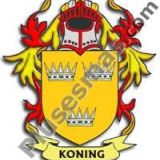 Escudo del apellido Koning