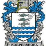 Escudo del apellido Korpershoek