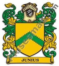 Escudo del apellido Junius