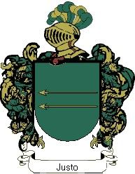 Escudo del apellido Justo