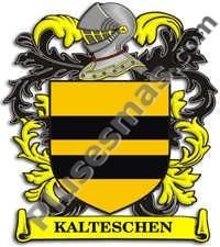 Escudo del apellido Kalteschen