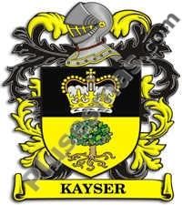 Escudo del apellido Kayser