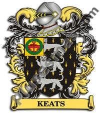 Escudo del apellido Keats