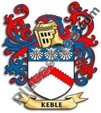 Escudo del apellido Keble