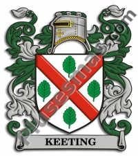 Escudo del apellido Keeting