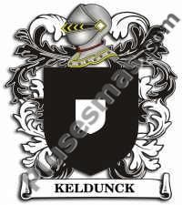 Escudo del apellido Keldunck