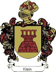 Escudo del apellido Klein