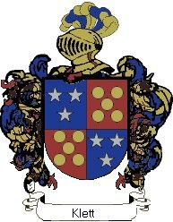 Escudo del apellido Klett