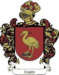 Escudo del apellido Knehr