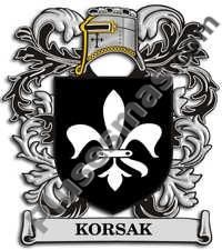 Escudo del apellido Korsak