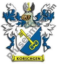 Escudo del apellido Korschgen