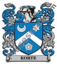 Escudo del apellido Korte