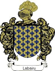 Escudo del apellido Labairu