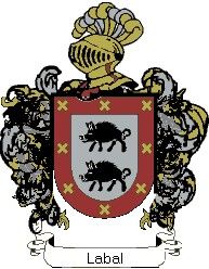 Escudo del apellido Labal