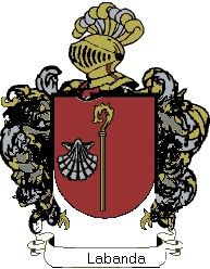 Escudo del apellido Labanda