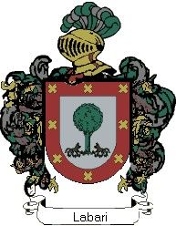 Escudo del apellido Labari