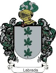 Escudo del apellido Labrada