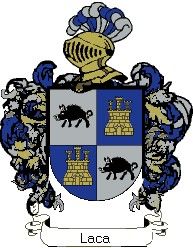 Escudo del apellido Laca