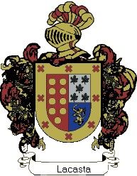 Escudo del apellido Lacasta