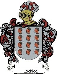 Escudo del apellido Lachica