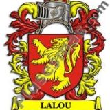 Escudo del apellido Lalou