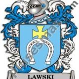 Escudo del apellido Lawski