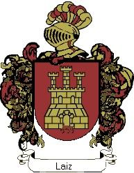 Escudo del apellido Laiz