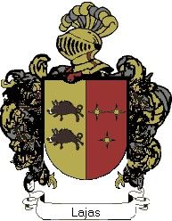 Escudo del apellido Lajas