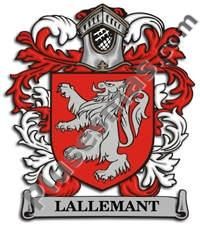 Escudo del apellido Lallemant