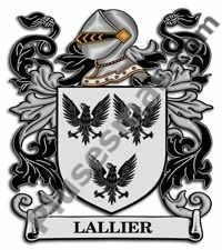 Escudo del apellido Lallier